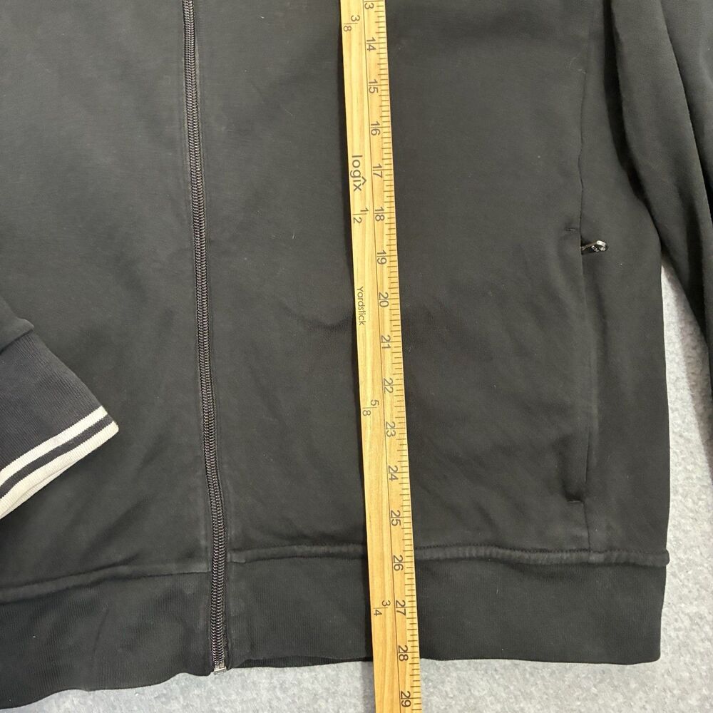 Polo Ralph Lauren Men’s XL Black Full Zip Track Jacket Pony Logo Bomber - Picture 3 of 8